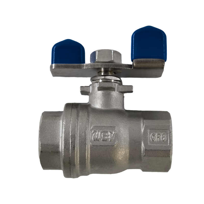 二片式碟簧球閥 2PC disc spring ball valve Q11F-20P 二片式碟簧球閥 2PC disc spring ball valve Q11F-20P