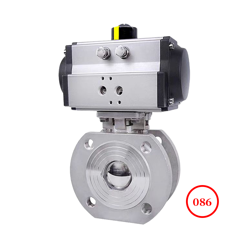 氣動對夾意式薄型球閥雙作用氣缸 pneumatic wafer thin ball valve DPZ Q671F-16 氣動對夾意式薄型球閥雙作用氣缸 pneumatic wafer thin ball valve DPZ Q671F-16