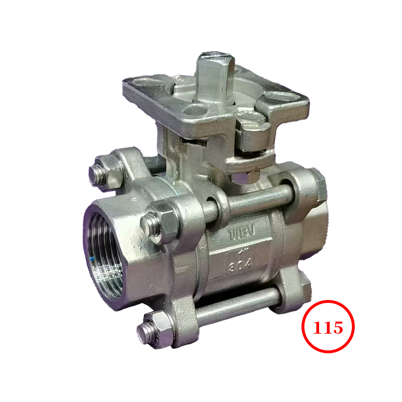 國標(biāo)三片式高平臺球閥 GB 3PC high-platform ball valve Q11F-16/64 國標(biāo)三片式高平臺球閥 GB 3PC high-platform ball valve Q11F-16/64