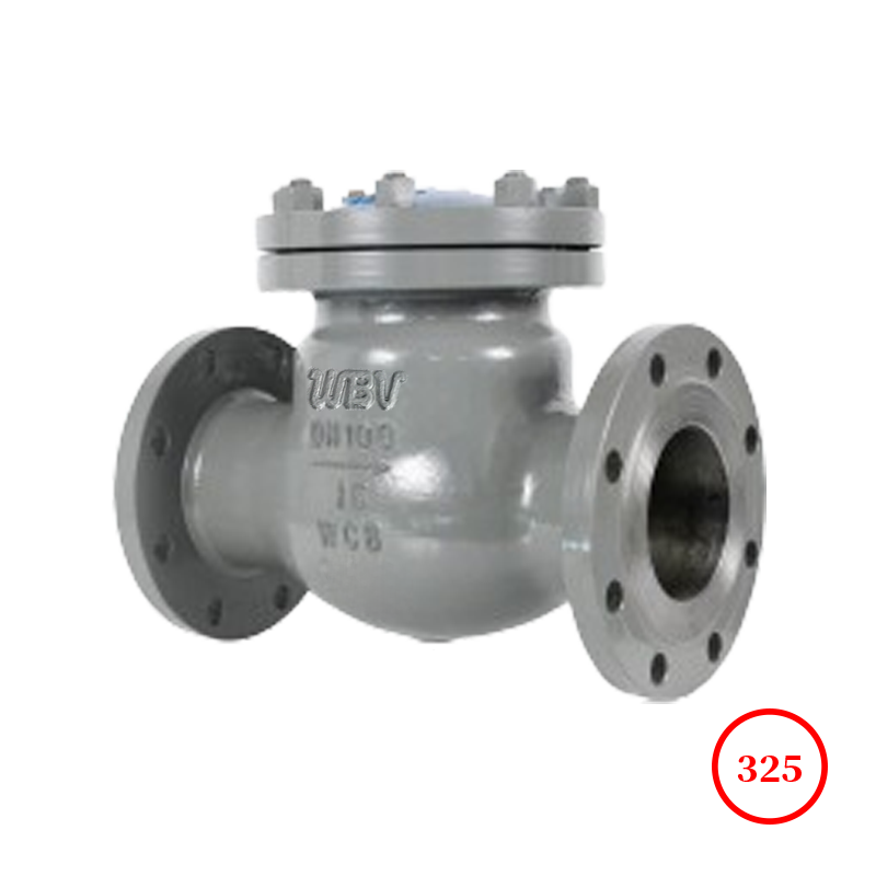 鑄鋼法蘭旋啟式止回閥 c.s flange swing check valve H44H-16/25 鑄鋼法蘭旋啟式止回閥 c.s flange swing check valve H44H-16/25