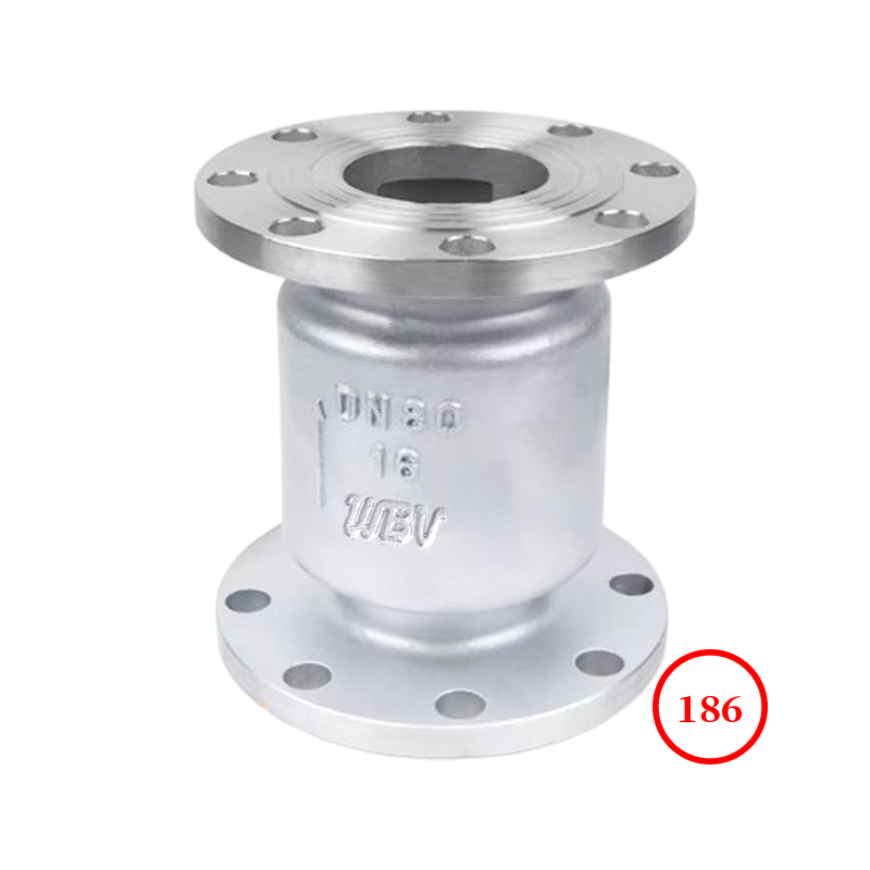 不銹鋼法蘭立式止回閥 s.s flange vertical check valve H42W-16/25 不銹鋼法蘭立式止回閥 s.s flange vertical check valve H42W-16/25