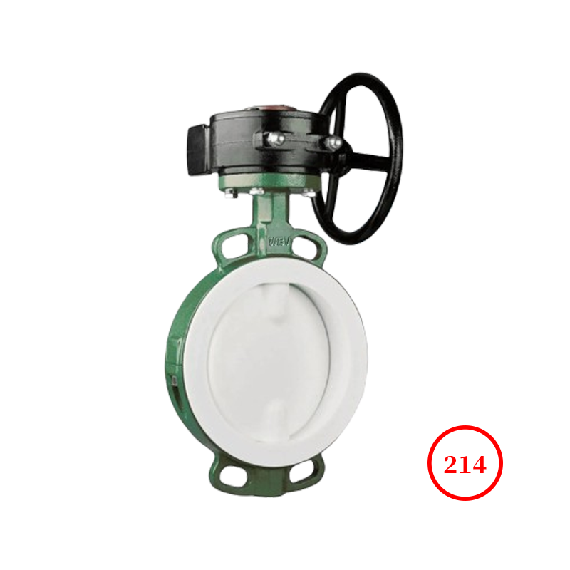 襯四氟對夾蝶閥 fluorine wafer butterfly valve D371F46-16 襯四氟對夾蝶閥 fluorine wafer butterfly valve D371F46-16