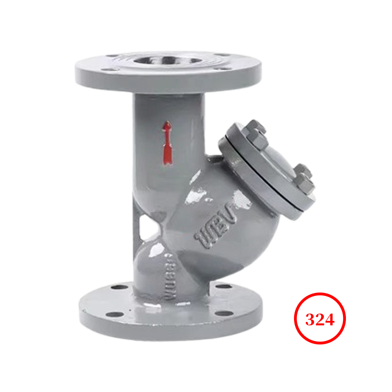 國標(biāo)碳鋼法蘭Y型過濾器 GB c.s flange Y-strainer GL41H-16 國標(biāo)碳鋼法蘭Y型過濾器 GB c.s flange Y-strainer GL41H-16