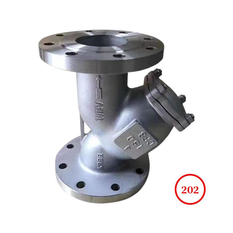 美標(biāo)不銹鋼Y型過濾器 ANSI s.s. flange Y-strainer GL41W- 美標(biāo)不銹鋼Y型過濾器 ANSI s.s. flange Y-strainer GL41W-
