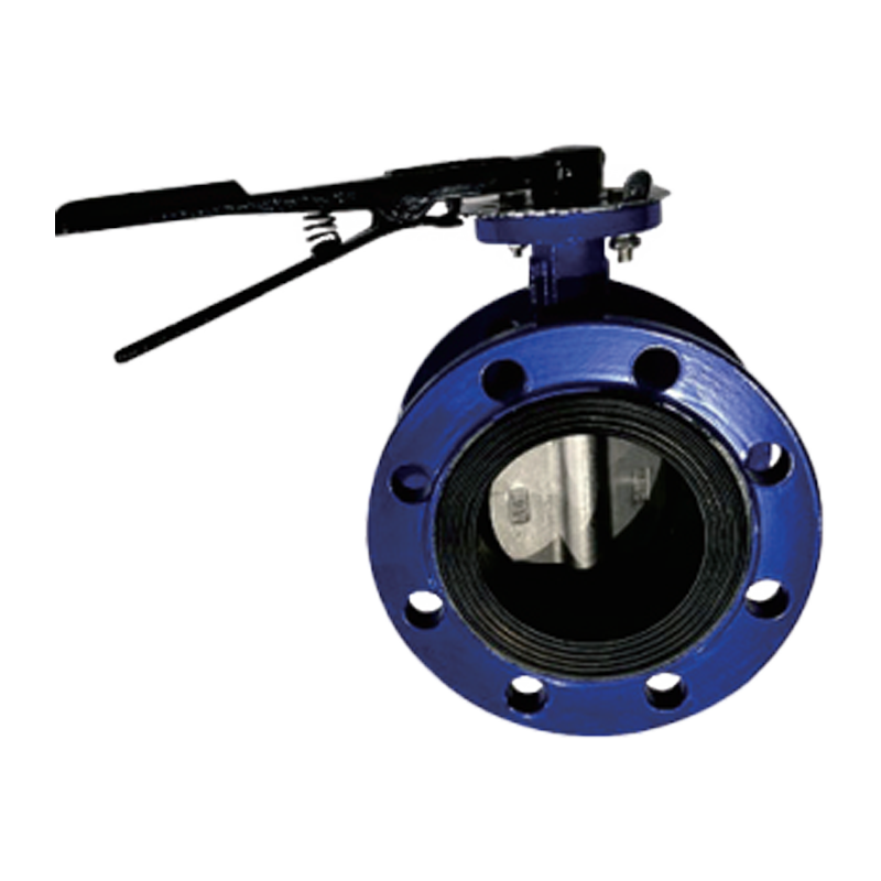 法蘭球墨鑄鐵蝶閥 flange SG iron butterfly valve D41X-10Q 法蘭球墨鑄鐵蝶閥 flange SG iron butterfly valve D41X-10Q
