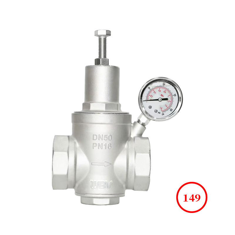不銹鋼薄膜式內(nèi)螺紋減壓閥 S.S diaphragm reducing valve Y11X-16P 不銹鋼薄膜式內(nèi)螺紋減壓閥 S.S diaphragm reducing valve Y11X-16P